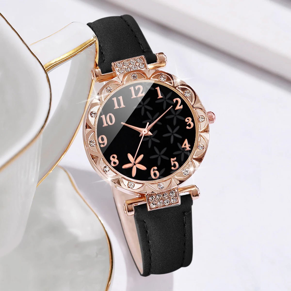 2PCS/Set Heart Bracelet Quartz Watch